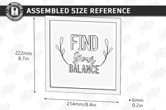 Motivational Wall Signs Laser Cut Bundle | Home Decor | CNC Product Image 20