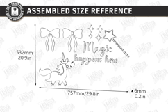 Nursery Wall Decor Laser Cut Bundle | Kids Room | Kids Laser Product Image 25