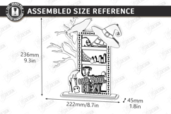 Witch Decor Laser Cut | Halloween Decor | Shelf Sitter | CNC Product Image 3