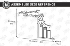 Teacher Door Corner Laser Cut Bundle | Classroom Decor SVG Product Image 30