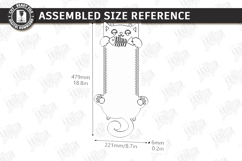 Cat Scratcher Laser Cut Bundle | Wall Mounted Cat Scratching Product Image 15