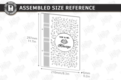 Wedding Guest Bookd Laser Cut Bundle | Wood Photo Album SVG Product Image 11