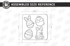 Easter Kids Puzzles Laser Cut Bundle | Easter Bunny SVG |CNC Product Image 20