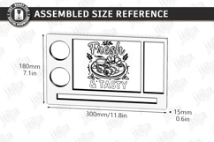 Fast Food Serving Trays Laser Cut Bundle | Serving Board SVG Product Image 20