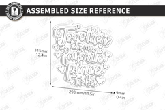 Inspirational Quotes Decor Laser Cut Bubdle | Wall Art SVG Product Image 15