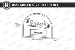 Interchangeable Affirmation Sign Laser Cut Bundle|Wall Decor Product Image 10