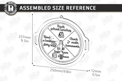 Mom Chore Wheel Laser Cut | Chore Chart | Mom Life SVG | CNC Product Image 15