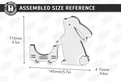 Easter Egg Holder Laser Cut Bundle| Easter Bunny | Egg Stand Product Image 10