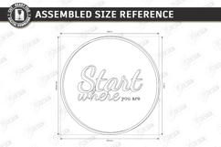 Motivational Wall Sign Laser Cut Bundle | Inspirational SVG Product Image 25