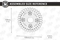 Kumihimo Disc Laser Cut | Braiding Board | Craft | Jewelry Product Image 2