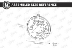 Air Freshener Laser Cut | Car Charm | Hanging Decorations Product Image 2