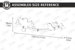 Rustic Bird Key Holder Laser Cut | Decorative Wall Hook SVG Product Image 2