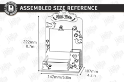 Desktop Notes Stand Holder Laser Cut Bundle | Office Decor Product Image 21