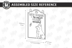 Pet Hair Roller Holders Laser Cut Bundle|Wall Signs SVG|Pets Product Image 15