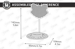Sewing Pincushion Laser Cut | Needle Holder Stand | Raccoon Product Image 2