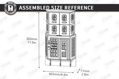 Miniature House Key Holders Laser Cut Bundle | 3D Wall Decor Product Image 21
