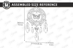 Wooden Dream Catcher Laser Cut Bundle | Boho Wall Hanging Product Image 20