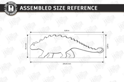 Dinosaur Desk Decor Laser Cut Bundle | Dinosaur Models | CNC Product Image 25