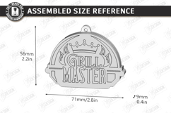 Bottle Opener Keychain Laser Cut Bundle | Father's Day Gift Product Image 14