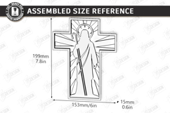 Easter Night Light Laser Cut Bundle| Religious LED Light SVG Product Image 10