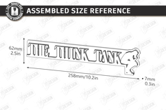 Bathroom Door Corner Laser Cut Bundle|Office Funny Wall Sign Product Image 10