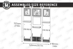 Home Organizer Key Holder Rack Laser Cut Bundle | Wall Decor Product Image 21