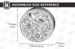 Weekly Pill Box Organizers Laser Cut Bundle | Pillbox Design Product Image 22