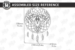 Dream Catcher Laser Cut | Boho Wall Hanging | Garden Decor Product Image 2
