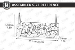 Easter Box and Crate Laser Cut | Bunny Bait | Easter Basket Product Image 2