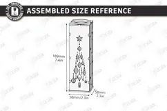 Christmas Advent Candle Holder Laser Cut Kit | Holiday Laser Product Image 5