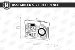 Camera Photo Frame Laser Cut Bundle | Vintage Polaroid Style Product Image 14