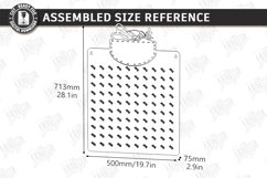 Sewing Thread Organizer Laser Cut Bundle | Storage Rack |CNC Product Image 22