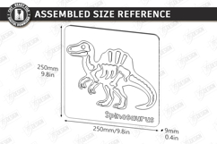 Dinosaur Skeleton Puzzles Laser Cut Bundle | Montessori Toys Product Image 7