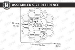 Personalized Family Wall Signs Laser Cut | Wall Decor | CNC Product Image 21