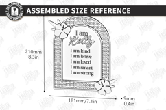 Daily Affirmations for Kids Laser Cut | Motivational SVG Product Image 3