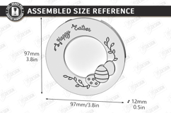 My First Easter Photo Frame Laser Cut | Baby Photo Frame SVG Product Image 2