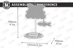 Sewing Pincushion Laser Cut | Needle Holder Stand | Cat SVG Product Image 2