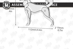 Wooden Dog Breed Card Puzzles Laser Cut Bundle | 3D Puzzle Product Image 18
