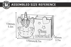Desk Organizer Laser Cut | Kids Pencil Holder Designs | CNC Product Image 2