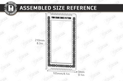 Bracelet and Bookmark Weaving Loom Laser Cut | Crafting SVG Product Image 3