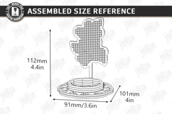 Needle Pincushion Sewing Stand Laser Cut | Cross Stitch Product Image 2