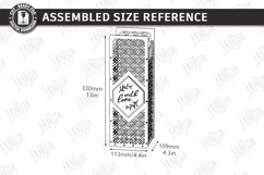 Wine Bottle Gift Boxes Laser Cut Bundle | Wine Bottle Holder Product Image 21