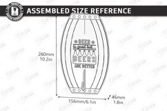Beer Bottle Opener Laser Cut | Wall Mounted Bottle Opener Product Image 2