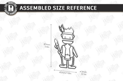 Clothespin Puppets Laser Cut | Moving Mouth DIY Toy Designs Product Image 2