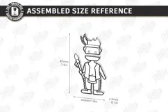 Clothespin Puppets Laser Cut | Moving Mouth DIY Toy Designs Product Image 2