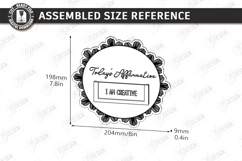 Interchangeable Affirmation Sign Laser Cut Bundle|Wall Decor Product Image 11