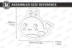 LED Night Light Laser Cut Bundle | 3D Layered Cute Animals Product Image 16
