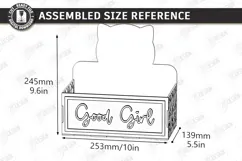 Pet Treat Organizer Laser Cut | Wooden Dog Cat Treat Station Product Image 2