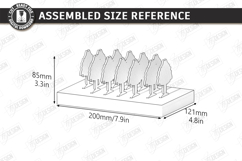 Cross Stitch Organizer Laser Cut | Floss Bobbin Holder | CNC Product Image 3