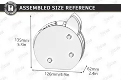 Acrylic Gradient Vase Laser Cut | Modern Acrylic Flower Vase Product Image 3